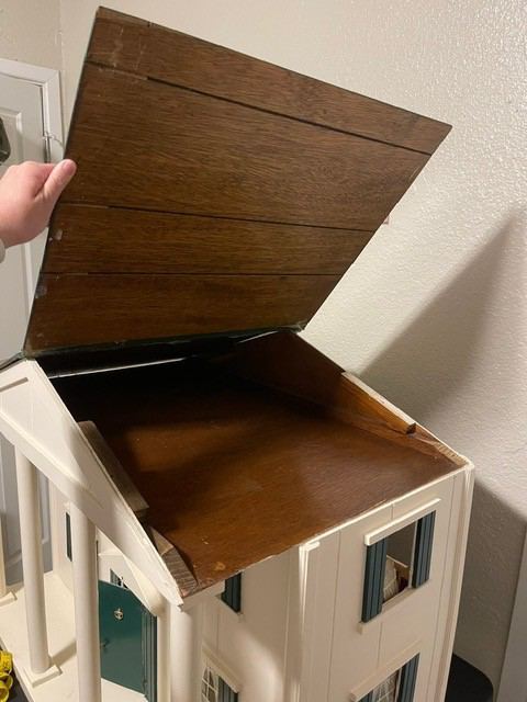 VINTAGE 1950-60s, ONE OF A KIND, CUSTOM MADE 1:12 Dollhouse