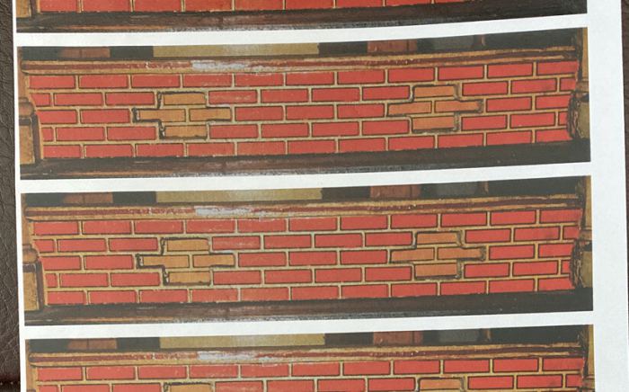 Antique Bliss small Doll house Restoration Paper Choice