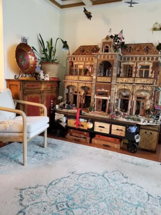A Fully Furnished Collector Dollhouse: What You're Actually Paying For