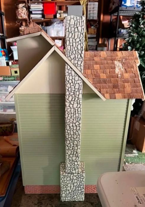 Vintage DuraCraft Bellingham Farmhouse Dollhouse 1:12 Scale Completed Furnished