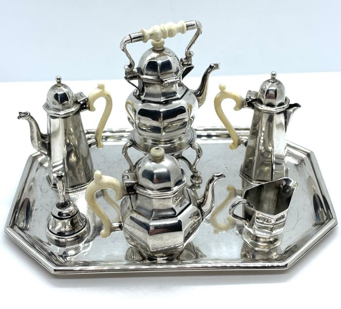 Sterling Silver Miniature Services: A Small, Serious Collecting Category