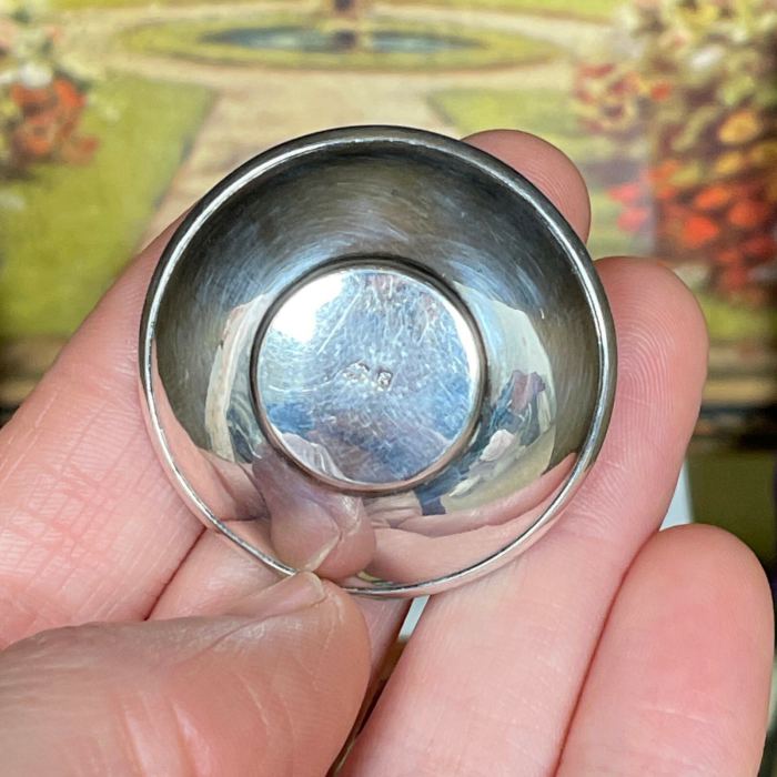 Antique Victorian Miniature STERLING SILVER BOWL Dollhouse Hallmarked Tea Set