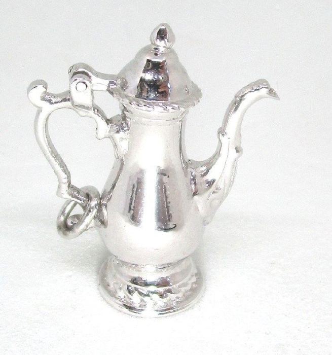George III Sterling Silver Dollhouse Miniature Coffee Pot